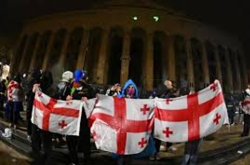 Tbilisidə etiraz aksiyası toqquşmasız başa çatıb