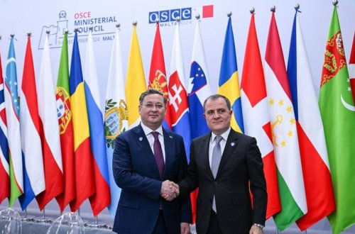 Maltada Azərbaycan və Qazaxıstan XİN rəhbərləri arasında görüş keçirilib