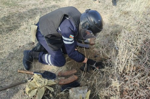 Şahbuz rayonunda hərbi sursat tapılıb