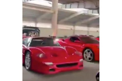 Əsədin sarayında talan başladı! Lüks avtomobillərə ilk dəfə baxıldı