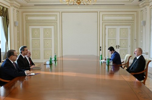 İlham Əliyev Amerika İsrail İctimai Əlaqələr Komitəsinin prezidenti və yeni seçilmiş prezidentini qəbul edib - YENİLƏNİB