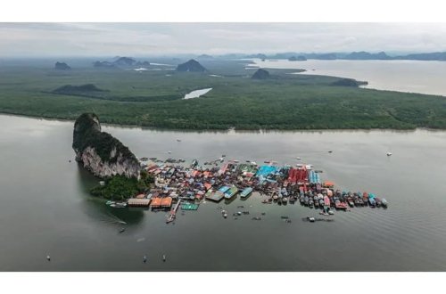 Taylandın üzən kəndi Ko Panyi: Su ilə təmasda bir həyat yaşayırlar