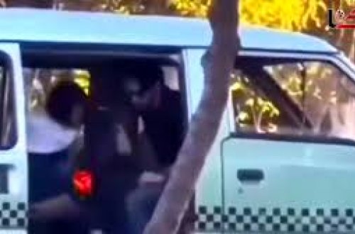 İranda məktəbli qızın servis sürücüsü tərəfindən döyülməsinin görüntüləri yayıldı