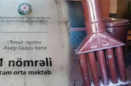 Tovuzda 71 nəfərin tüstüdən zəhərləndiyi məktəbdə tədris prosesi bərpa olunub