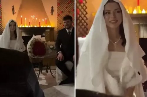 Nikah vaxtı gəlin mollanın istəyi qarşısında ACİZ QALDI - VİDEO