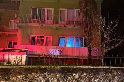 Elektrik sobanın üstündə qalan dəsmal yanğına səbəb oldu