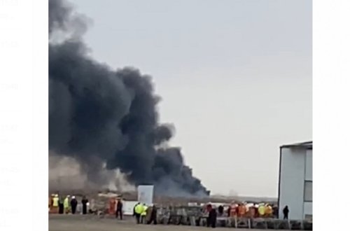 Azərbaycanın Aktaudakı baş konsulluğunun nümayəndələri qəza baş verən ərazidədirlər