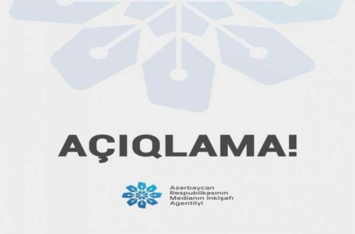 MEDİA-dan təyyarə qəzası ilə bağlı ÇAĞIRIŞ