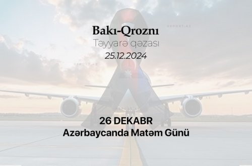 Bu gün Azərbaycanda matəm günüdür