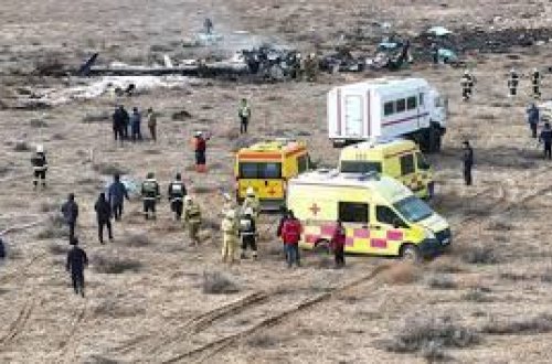 Qazaxıstan FHN: Aktau yaxınlığındakı təyyarə qəzasında həlak olan 7 nəfərin şəxsiyyəti müəyyənləşdirilib