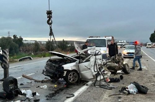 Toya gedən ailə qəzada can verdi