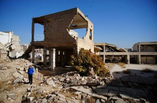 Əsədin bombaladığı 2744 illik tarixi məzarın qalıqları xarabalıqlardır