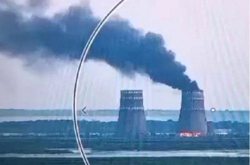 Rusiya: Ukrayna ordusu Zaporojya Atom Elektrik Stansiyasına hücum edib