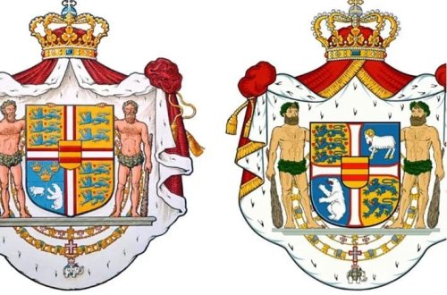 Trampa tarixi cavab: Danimarka çoxəsrlik gerbini dəyişdi 