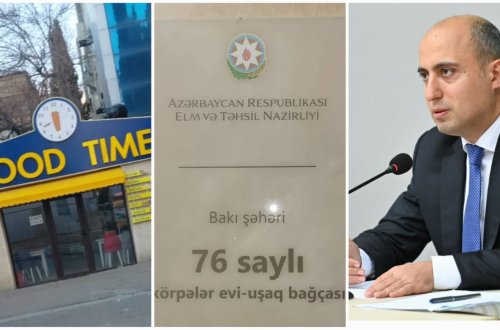 Emin Əmrullayev uşaq bağçalarının həyətini kafelərə satır - İDDİA+FOTOFAKT