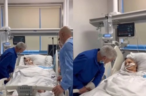 Nurulla Siracov xanımına qovuşdu - TƏSİRLİ GÖRÜNTÜ