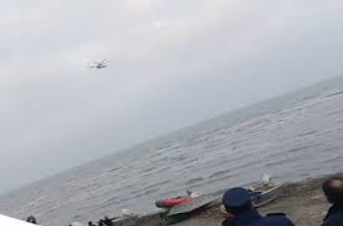Lənkəranda itkin düşən balıqçıların axtarışlarına helikopter cəlb edilib - YENİLƏNİB