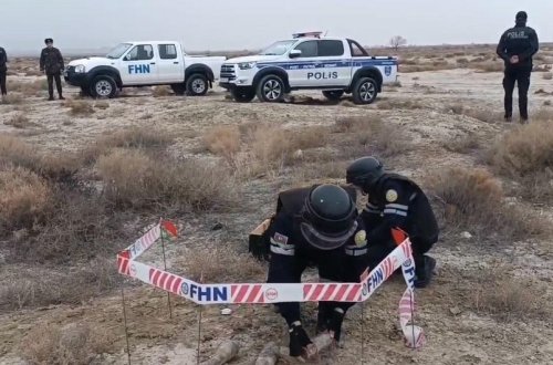 Naxçıvanda hərbi sursatlar aşkar edilib