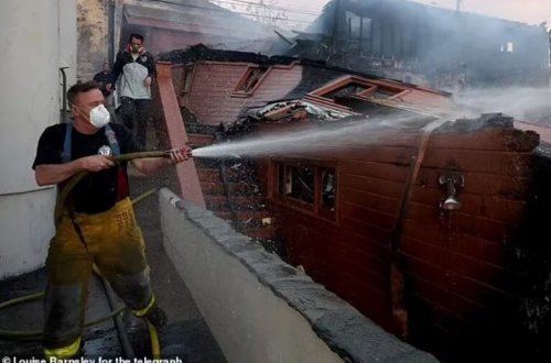 Neyrocərrah bütöv bir küçəni yanğından xilas etdi