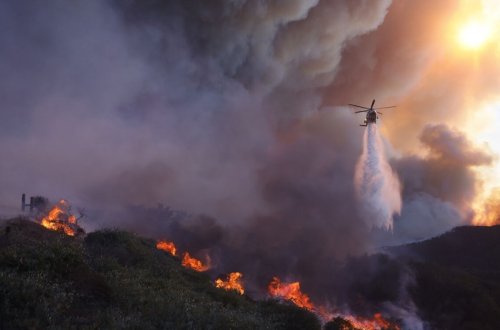 Los-Ancelesdə meşə yanğınları fonunda üç şübhəli şəxs saxlanılıb