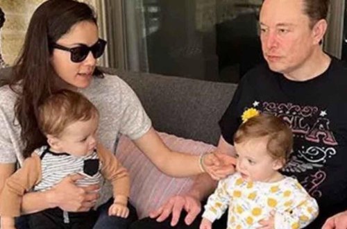 Mask ilk dəfə uşaqlarının anası ilə görüntüləndi - FOTOLAR