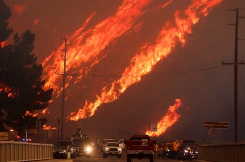 Los-Ancelesdə yeni yanğınla əlaqədar təxliyə başlayıb
