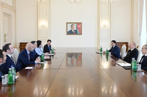 İlham Əliyev İsrail İqtisadi Forumunun həmtəsisçisini qəbul etdi (YENİLƏNİB)