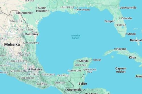 Google Maps Meksika körfəzinin adını Amerika körfəzi olaraq dəyişəcək