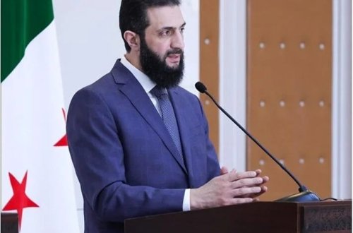 Əhməd Şara ilk dəfə xalqa müraciət edib