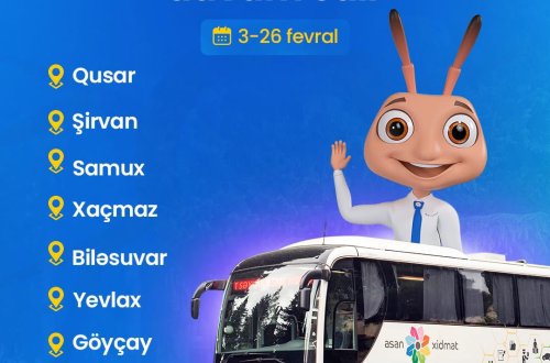 Səyyar ASAN xidmət davam edir