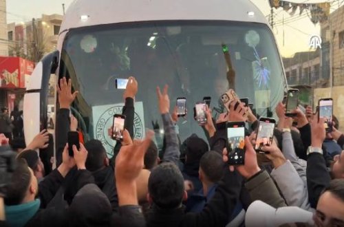 Əsir mübadiləsinin üçüncü turunda 110 fələstinli məhbus azad edilib