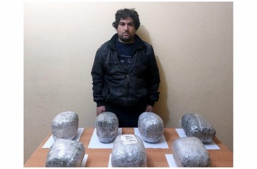 Azərbaycana narkotik keçirməyə cəhd edən İran vətəndaşı saxlanılıb