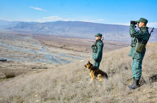 Bu ilin yanvar ayında 30 nəfər dövlət sərhədini pozub, 21 əcnəbi saxlanılıb
