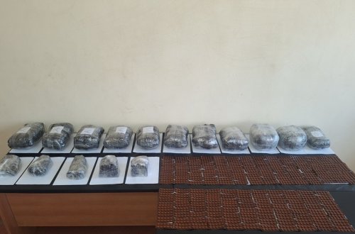 İrandan Azərbaycana 16 kiloqram narkotik vasitənin keçirilməsinin qarşısı alınıb
