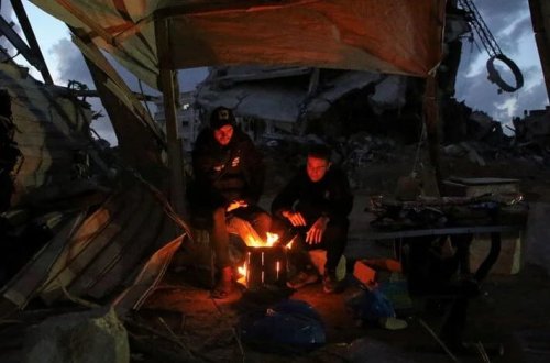 Qəzzada güclü fırtına: 1 nəfər ölüb