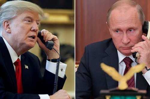 Trampla Putin arasında telefon danışığı olub