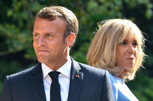 Makron villasını satır - Foto