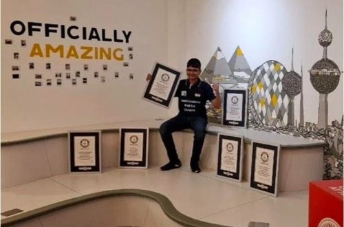 14 yaşlı “kalkulyator” bir gündə 6 dünya rekordu qırıb