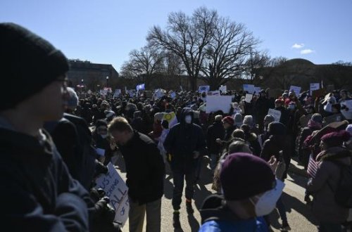 Tramp administrasiyası və Elon Mask ABŞ paytaxtında etiraz aksiyası keçirib