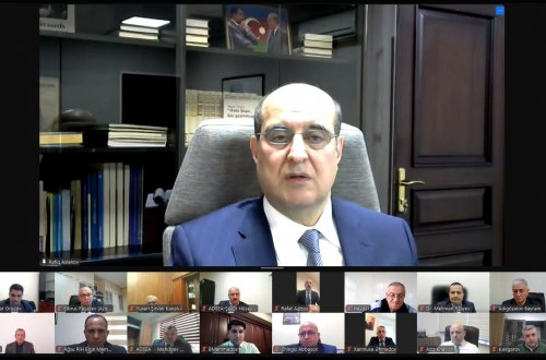 Yuxarı Şirvan kanalının yenidən qurulması ilə bağlı işçi qurupunun növbəti videokonfransı keçirilib