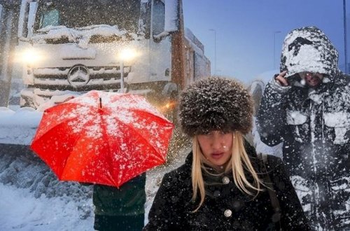 Güclü qar 6 gün davam edəcək, məktəblər bağlanacaq: “Evdən çıxmayın“