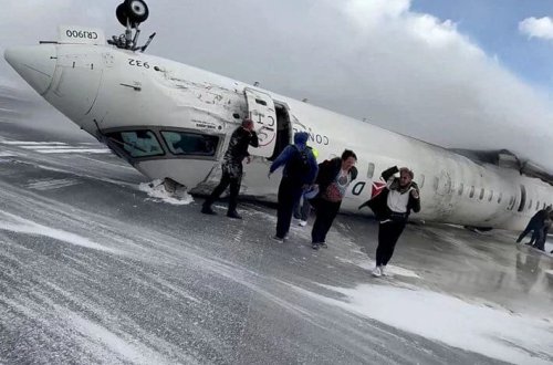 Təyyarə tərs çevrildi: Sərnişinlərə 30 min dollar veriləcək!