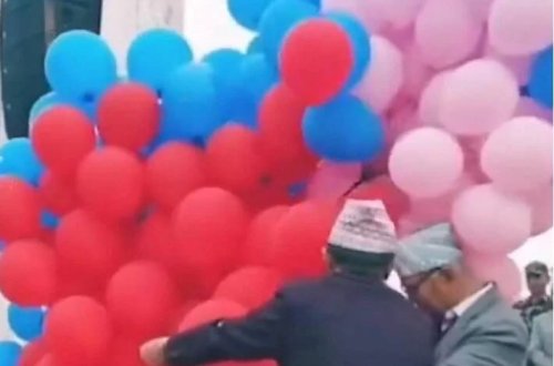 Turizm tədbirində fəlakət: Hidrogen balonları yanaraq bələdiyyə sədrinin üzünü yandırdı