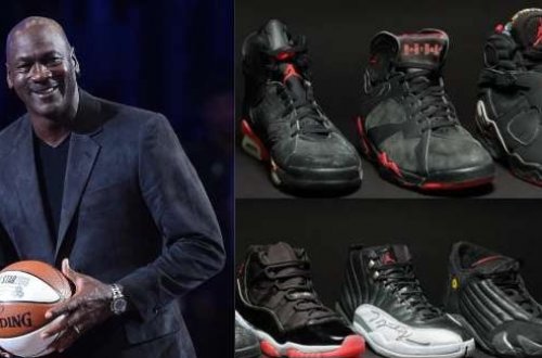 Maykl Cordanın ayaqqabıları hərracda satıldı