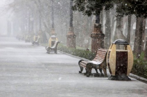 Sabah axşam sulu qar yağacaq, gecə və səhər bəzi yollar buz bağlayacaq
