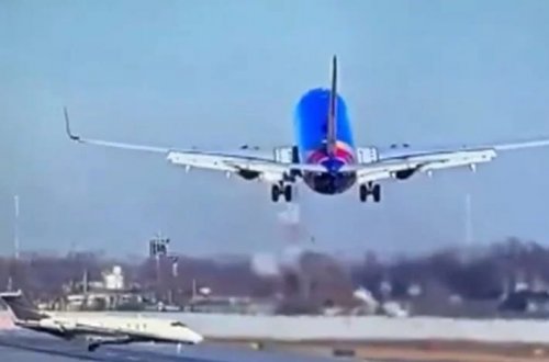 Sərnişin təyyarəsi enişdən imtina etdi, az fərqlə fəlakətin qarşısı alındı!