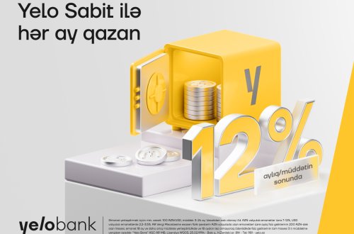 Yelo Sabit ilə pulunu gəlir mənbəyinə çevir!