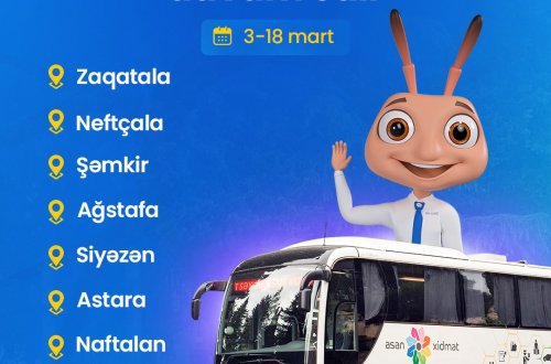 Səyyar ASAN xidmət davam edir