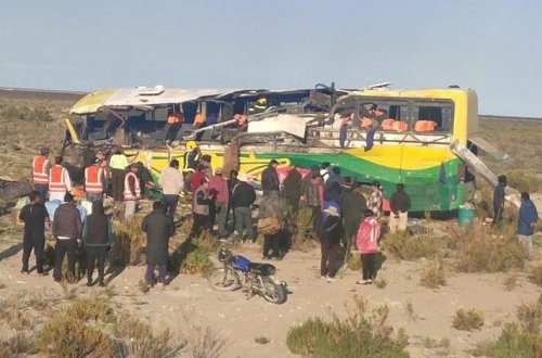 Boliviyada avtobus qəzası: 37 ölü, 39 yaralı