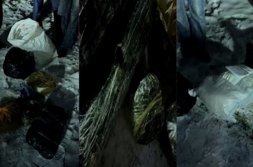 Bakıda narkokuryerlikdə şübhəli bilinən şəxsdən 4 kq tiryək və marixuana aşkarlanıb